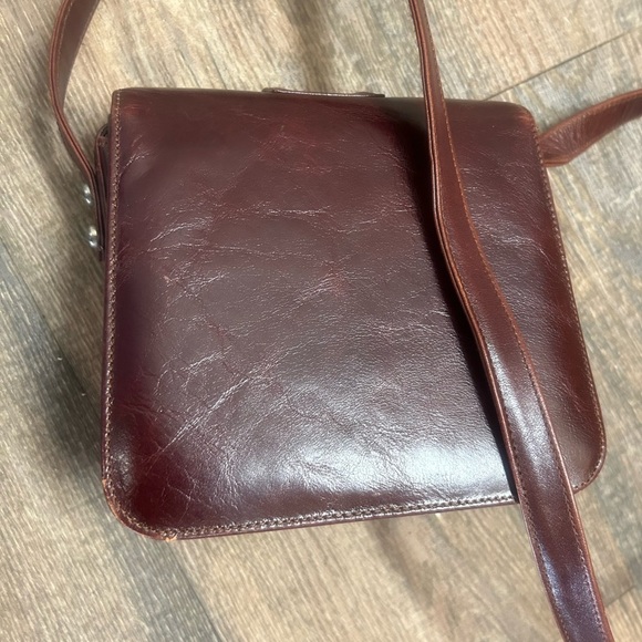 Kilim ART NWOT small leather crossbody bag made in Turkey- beautiful quality - Picture 9 of 15